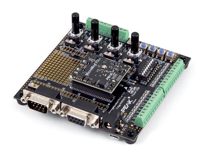 PCAN-MicroMod FD Evaluation Board | GAILOGIC - ガイロジック株式会社